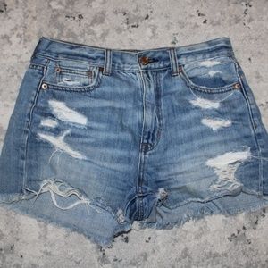 mom shorts from American eagle